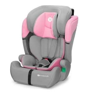 KINDERKRAFT Fotelik samochodowy COMFORT UP 2 i-Size 76-150cm PINK 8kg